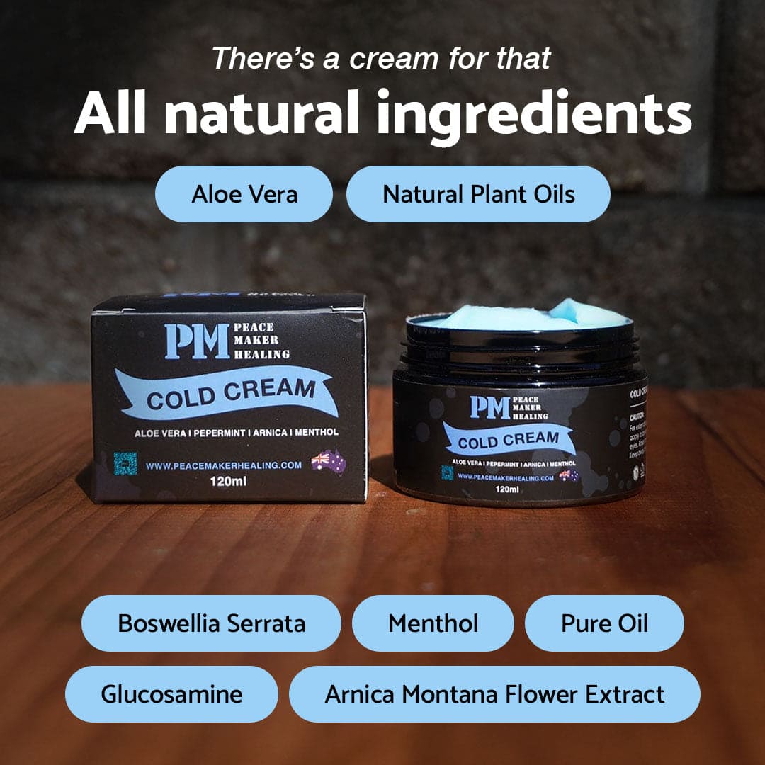 Natural Organic COLD Cream 120mls