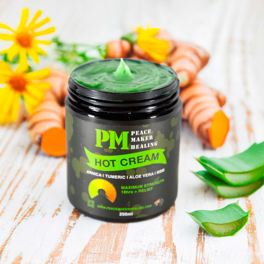 Natural Organic Hot Cream 250mls