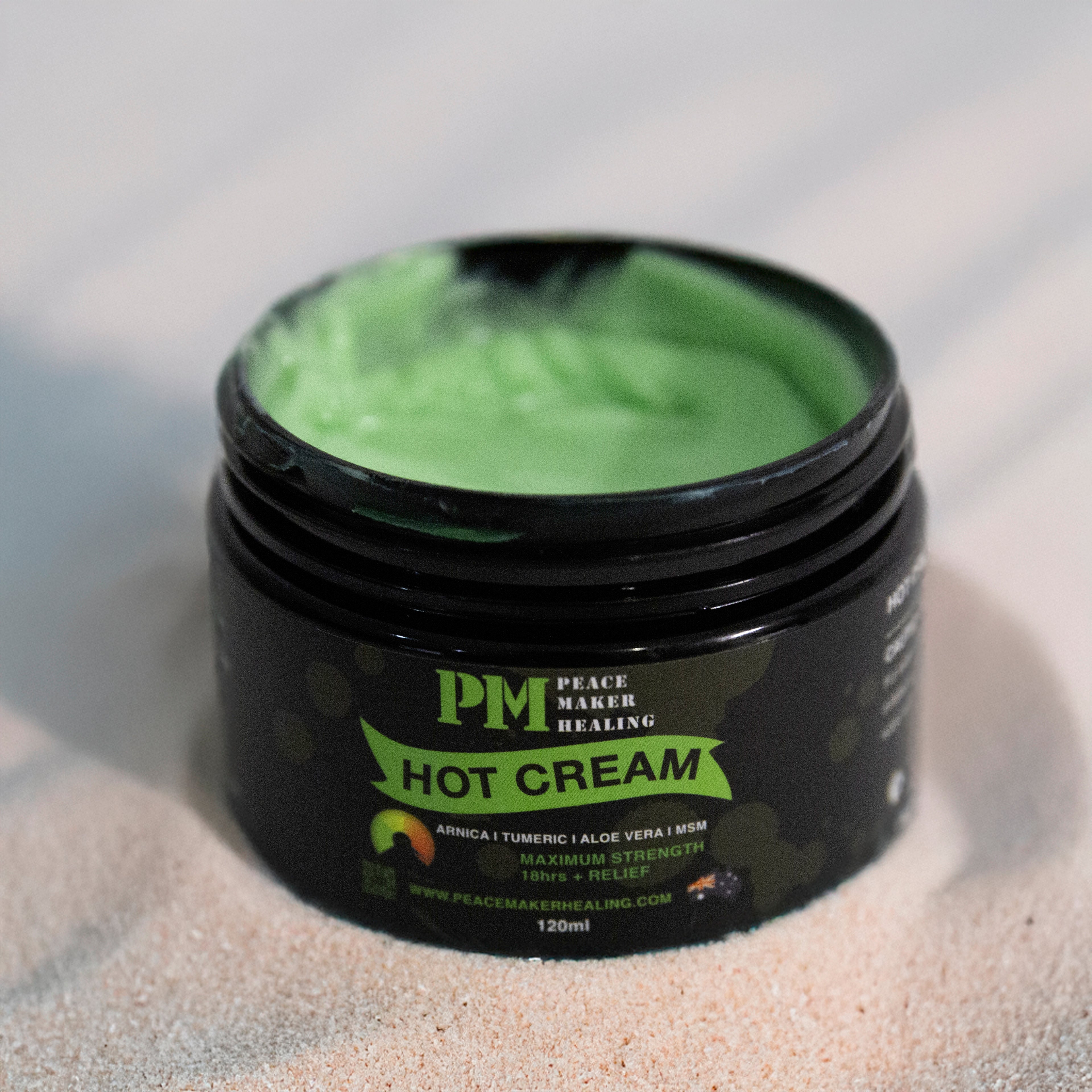 Natural Organic HOT Cream 120mls