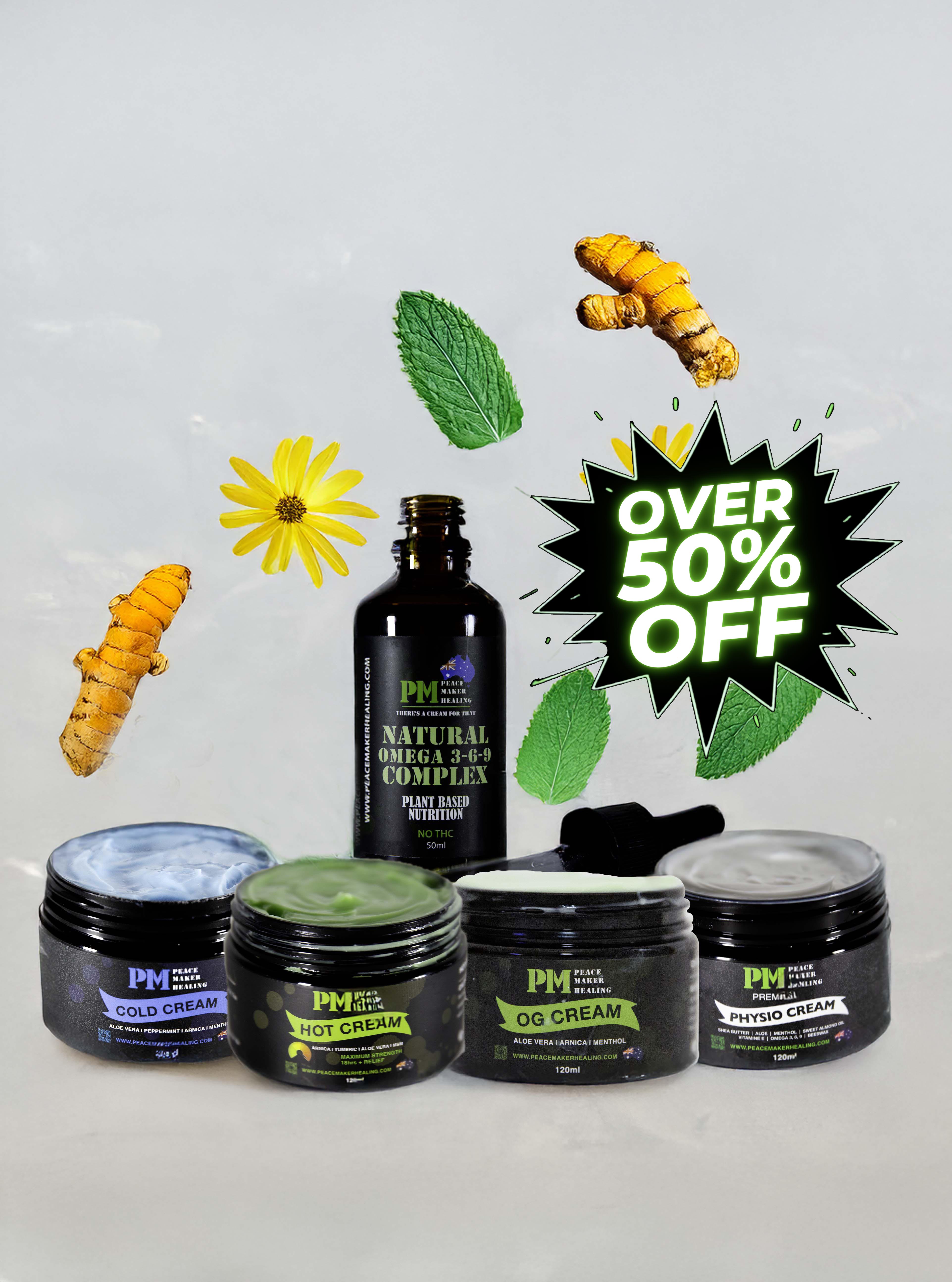 PEACEMAKER HEALING STARTER PACK (5 Pack)