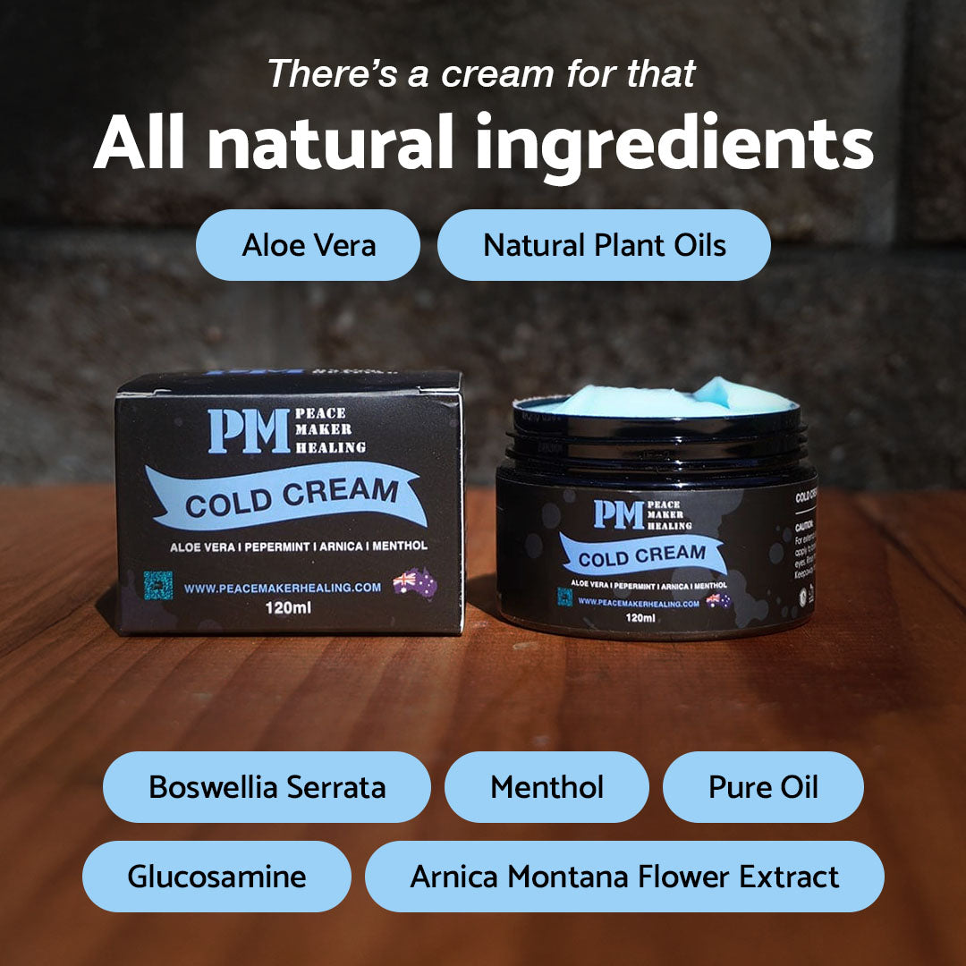 Natural Organic COLD Cream 120mls