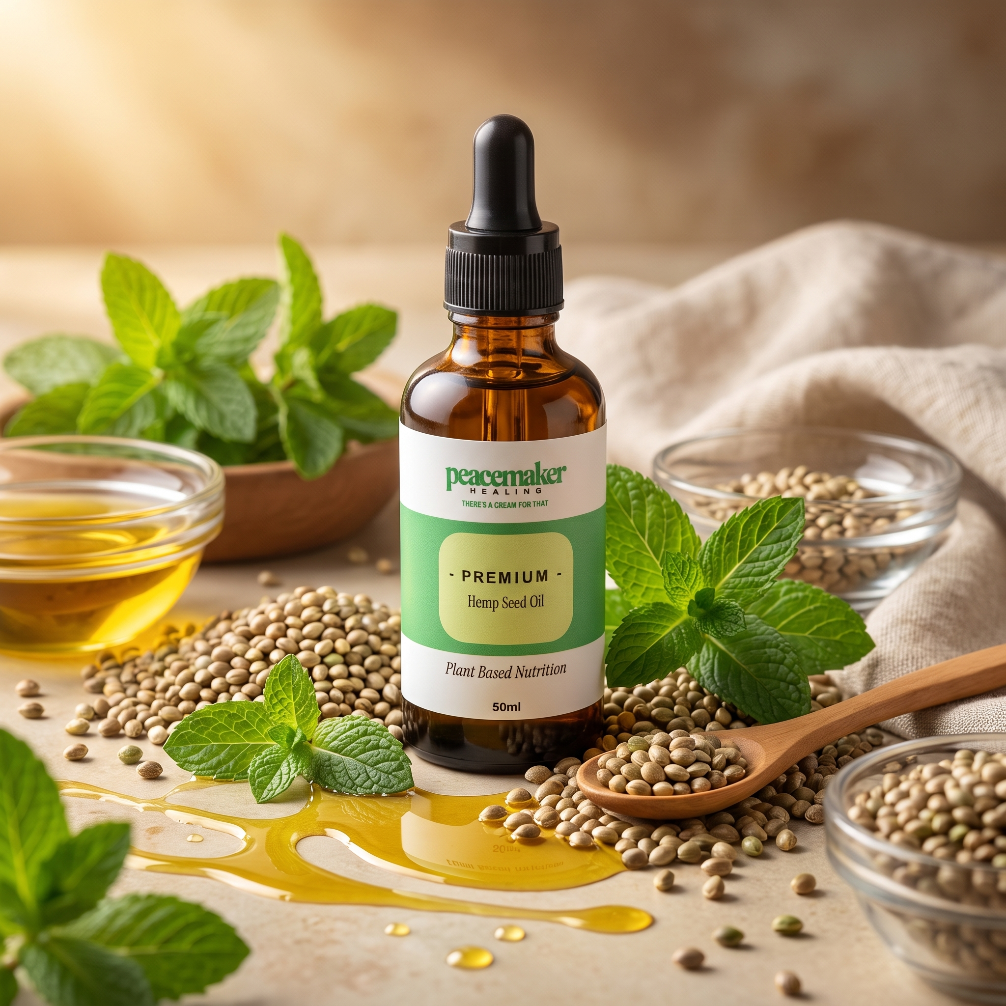 Premium Hemp Seed Oil